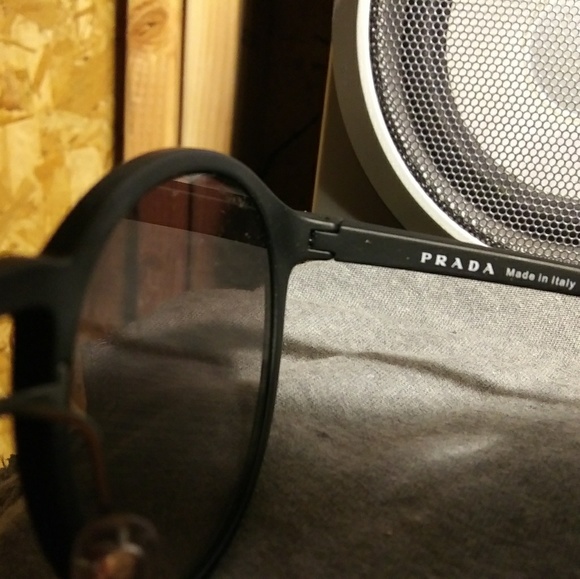 Prada Linea Rossa 01S Matte Black Sunglasses - Picture 4 of 7